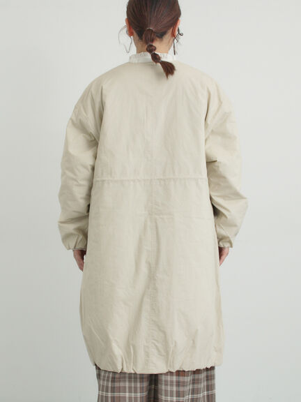 中綿ロングコート（チャコールグレー/ベージュ/カーキ）｜Samansa Mos2（サマンサ モスモス）通販