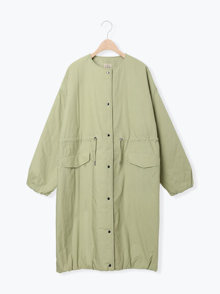 中綿ロングコート（チャコールグレー/ベージュ/カーキ）｜Samansa Mos2（サマンサ モスモス）通販