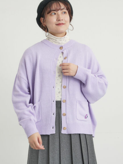 カーディガン(パープル/紫系)｜レディースファッション通販のCAN