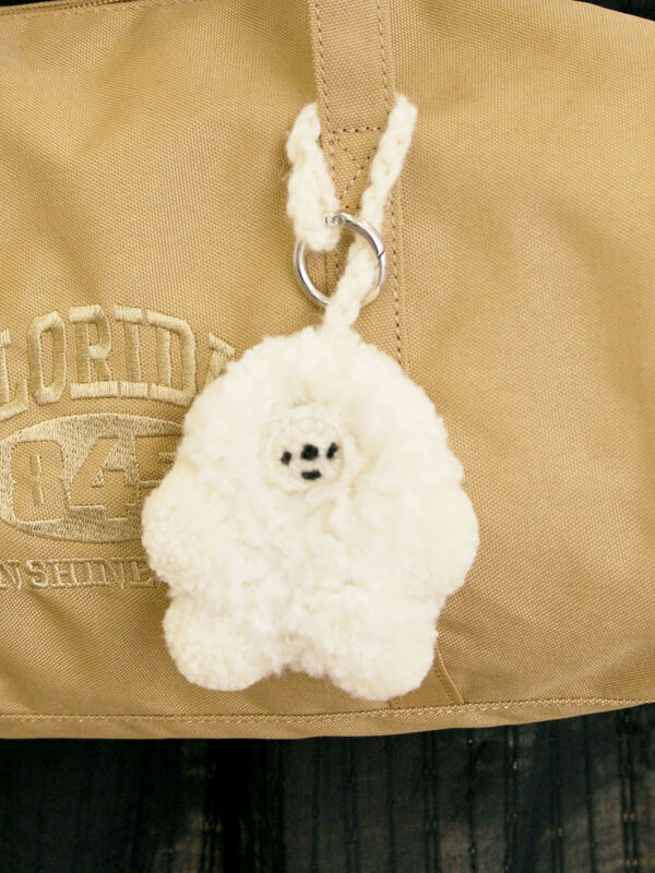 WEB限定】YETI KEY RING（ホワイト/グレー/チャコールグレー/ベージュ