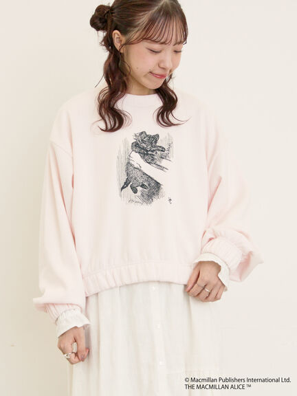 【Alice×Samansa Mos2】裏起毛スウェット（オフホワイト/グレー/ピンク）｜Samansa Mos2（サマンサ モスモス）通販