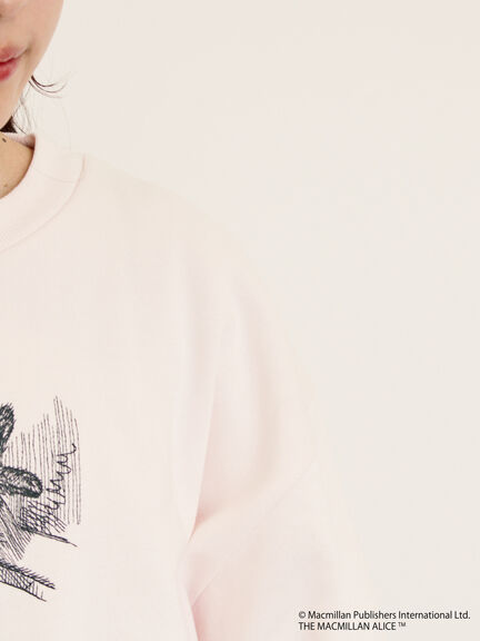 【Alice×Samansa Mos2】裏起毛スウェット（オフホワイト/グレー/ピンク）｜Samansa Mos2（サマンサ モスモス）通販