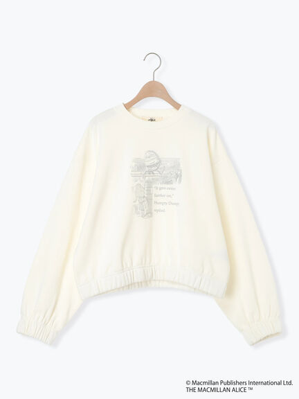 【Alice×Samansa Mos2】裏起毛スウェット（オフホワイト/グレー/ピンク）｜Samansa Mos2（サマンサ モスモス）通販