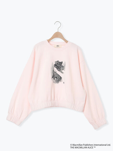 【Alice×Samansa Mos2】裏起毛スウェット（オフホワイト/グレー/ピンク）｜Samansa Mos2（サマンサ モスモス）通販