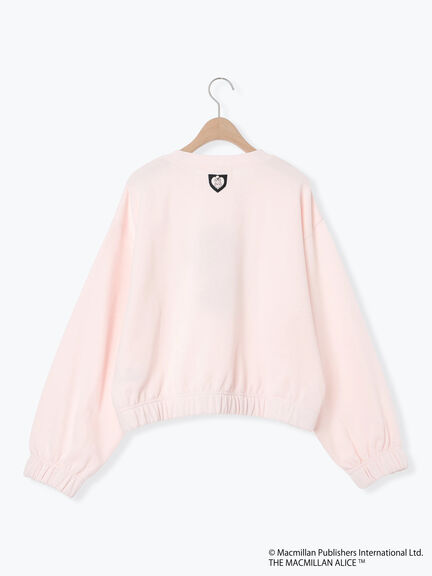 【Alice×Samansa Mos2】裏起毛スウェット（オフホワイト/グレー/ピンク）｜Samansa Mos2（サマンサ モスモス）通販