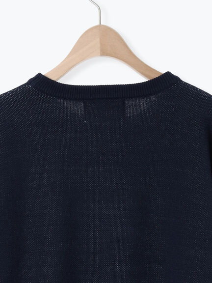 【Alice×Samansa Mos2】ジャカードニット（サックスブルー/ネイビー/キナリ）｜Samansa Mos2（サマンサ モスモス）通販