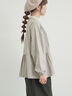 前立てレース切替ブラウス（オフホワイト/グレー/ブラック/ベージュ）｜Samansa Mos2（サマンサ モスモス）通販