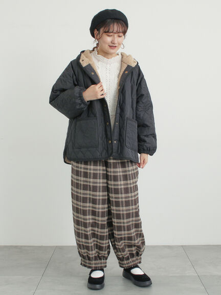 前立てレース切替ブラウス（オフホワイト/グレー/ブラック/ベージュ）｜Samansa Mos2（サマンサ モスモス）通販