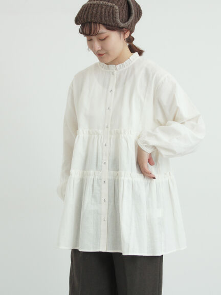 シャツ・ブラウス(ホワイト/白系)｜Samansa Mos2（サマンサ モスモス
