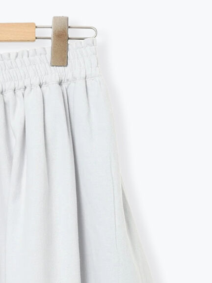 裾モチーフ刺繍ギャザースカート（オフホワイト/ブラック/ブルー）｜Samansa Mos2（サマンサ モスモス）通販