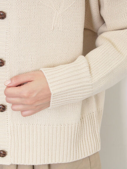 ◎刺繍カーディガン（グレー/ブラウン/キナリ）｜Samansa Mos2（サマンサ モスモス）通販