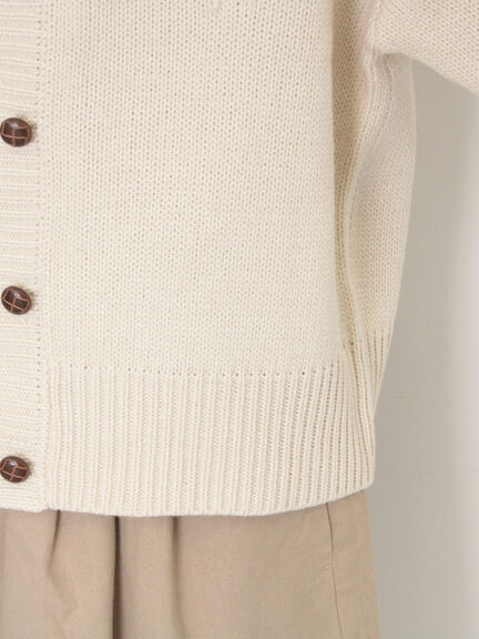 ◎刺繍カーディガン（グレー/ブラウン/キナリ）｜Samansa Mos2（サマンサ モスモス）通販