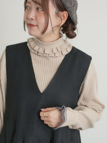 ◎ジャンパースカート（グレー/ブラック/ベージュ/ブラウン）｜Samansa Mos2（サマンサ モスモス）通販