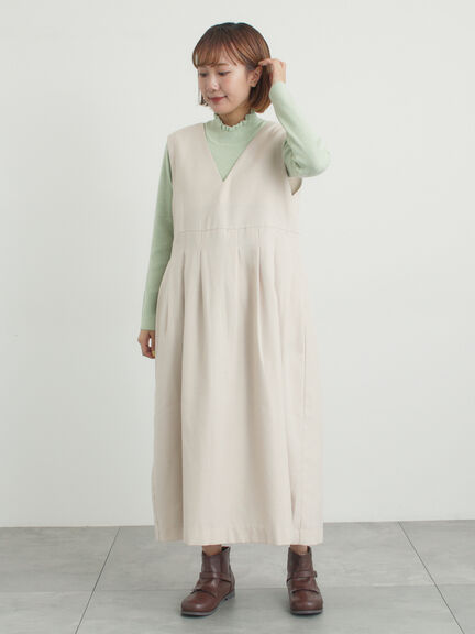 ◎ジャンパースカート（グレー/ブラック/ベージュ/ブラウン）｜Samansa Mos2（サマンサ モスモス）通販