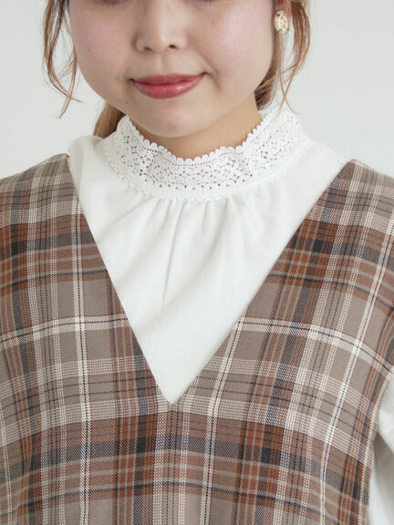 ◎ジャンパースカート（グレー/ブラック/ベージュ/ブラウン）｜Samansa Mos2（サマンサ モスモス）通販