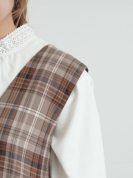 ◎ジャンパースカート（グレー/ブラック/ベージュ/ブラウン）｜Samansa Mos2（サマンサ モスモス）通販