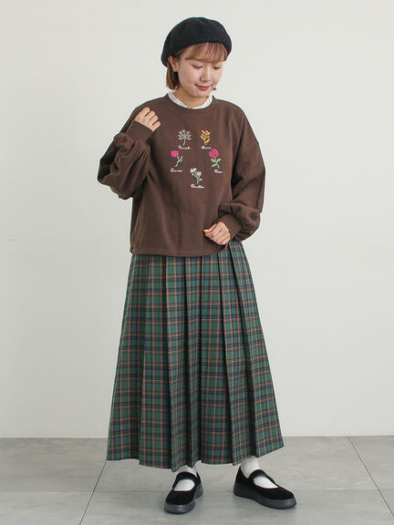 ◎襟フリルカットソー（オフホワイト/グレー/ブラック/ベージュ）｜Samansa Mos2（サマンサ モスモス）通販