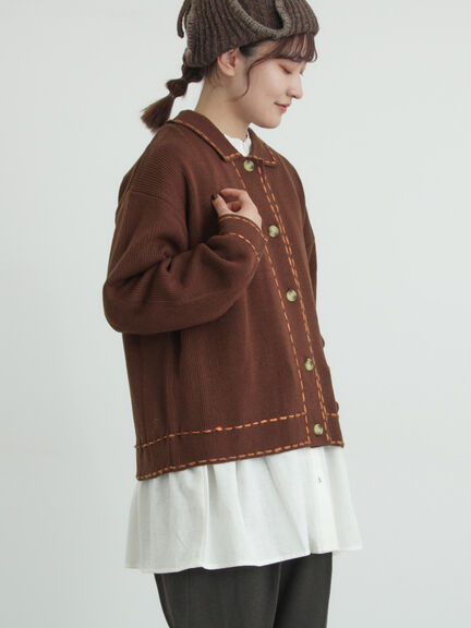 カーディガン(ブラウン/茶色系)｜レディースファッション通販のCAN