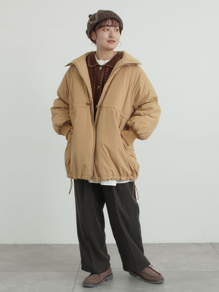 ◎ステッチカーディガン（ブラウン/ブルー/キナリ）｜Samansa Mos2（サマンサ モスモス）通販