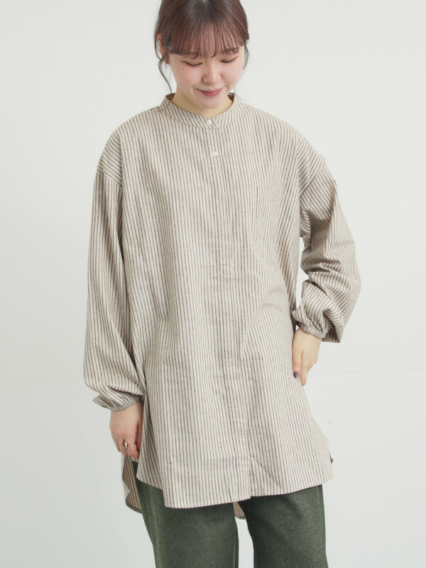 【保温加工】チュニック（チャコールグレー）｜Samansa Mos2（サマンサ モスモス）通販