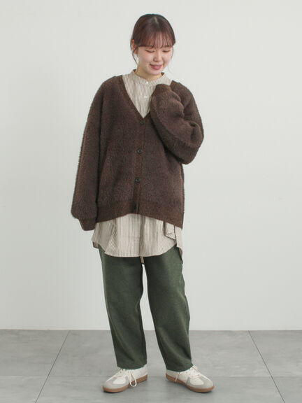 【保温加工】チュニック（オフホワイト/チャコールグレー/ブルー/ネイビー）｜Samansa Mos2（サマンサ モスモス）通販