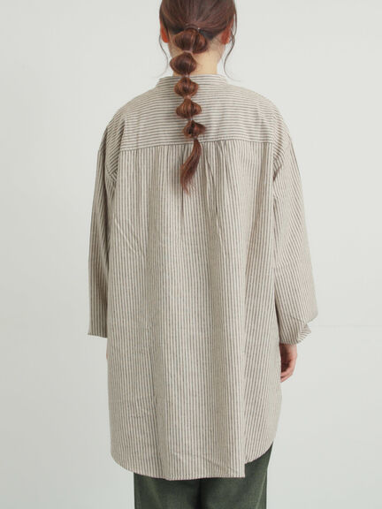 【保温加工】チュニック（オフホワイト/チャコールグレー/ブルー/ネイビー）｜Samansa Mos2（サマンサ モスモス）通販