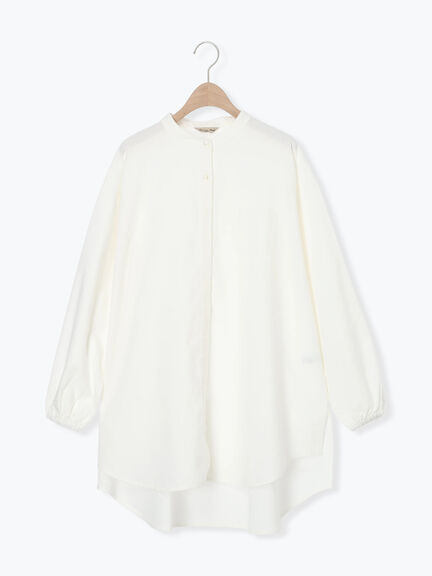 【保温加工】チュニック（オフホワイト/チャコールグレー/ブルー/ネイビー）｜Samansa Mos2（サマンサ モスモス）通販