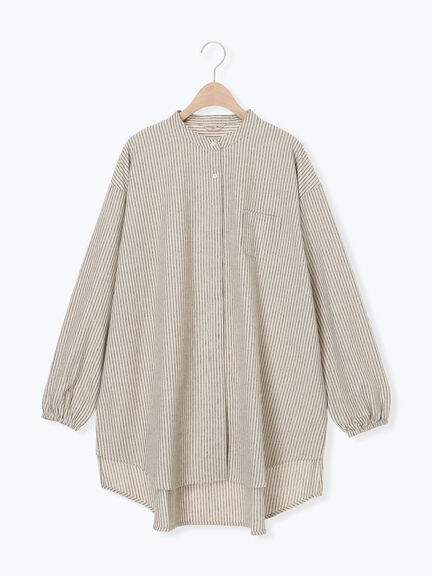 【保温加工】チュニック（オフホワイト/チャコールグレー/ブルー/ネイビー）｜Samansa Mos2（サマンサ モスモス）通販