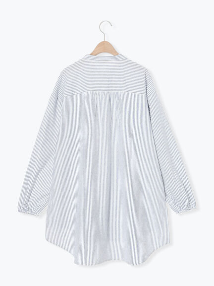 【保温加工】チュニック（オフホワイト/チャコールグレー/ブルー/ネイビー）｜Samansa Mos2（サマンサ モスモス）通販