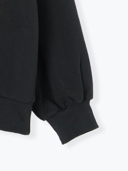 裏毛3Dレース襟付きスウェット（オフホワイト/グレー/ブラック/ブラウン）｜Samansa Mos2（サマンサ モスモス）通販