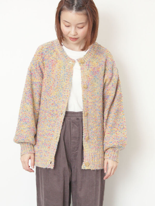 m78,m574_koko様2点おまとめ　IENAニット ぽこぽこヤーン前後2WAYニット（レッド/ベージュ/ネイビー/トップス