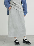 カットコーデュロイナロースカート（グレー）｜Samansa Mos2（サマンサ モスモス）通販