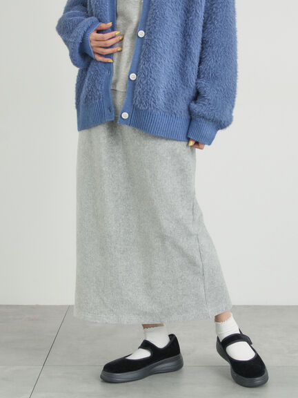 カットコーデュロイナロースカート（グレー/ブラック/クリーム）｜Samansa Mos2（サマンサ モスモス）通販