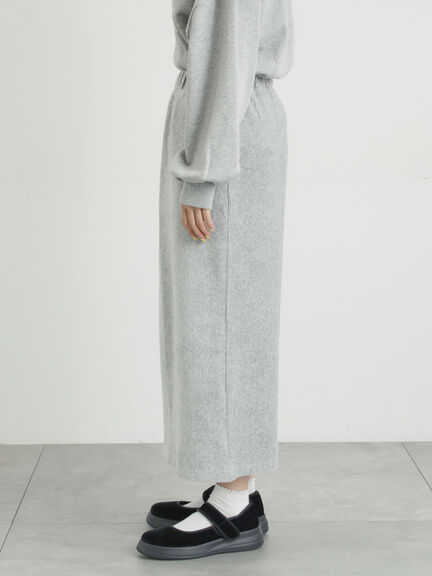 カットコーデュロイナロースカート（グレー/ブラック/クリーム）｜Samansa Mos2（サマンサ モスモス）通販