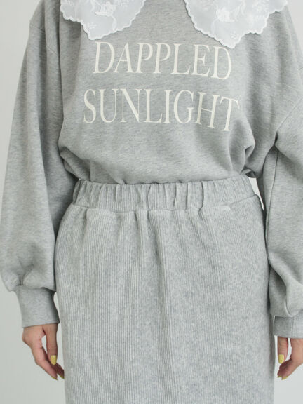 カットコーデュロイナロースカート（グレー/ブラック/クリーム）｜Samansa Mos2（サマンサ モスモス）通販