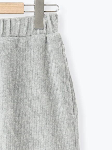 カットコーデュロイナロースカート（グレー/ブラック/クリーム）｜Samansa Mos2（サマンサ モスモス）通販