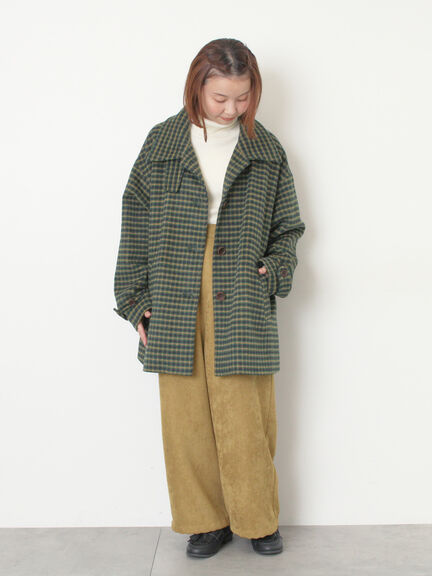 【M/Lサイズ】裾絞りタックパンツ（オフホワイト/ピンク/カーキ/ネイビー）｜Samansa Mos2（サマンサ モスモス）通販