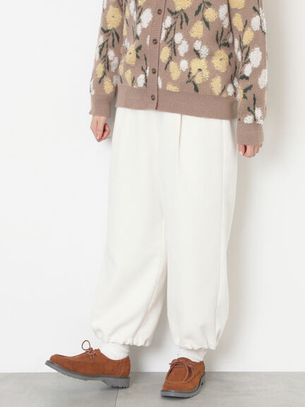 【M/Lサイズ】裾絞りタックパンツ（オフホワイト/ピンク/カーキ/ネイビー）｜Samansa Mos2（サマンサ モスモス）通販