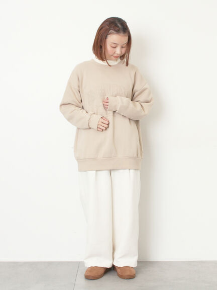 【M/Lサイズ】裾絞りタックパンツ（オフホワイト/ピンク/カーキ/ネイビー）｜Samansa Mos2（サマンサ モスモス）通販