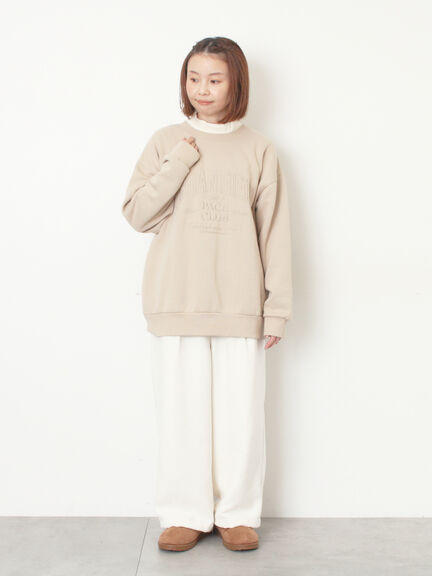 【M/Lサイズ】裾絞りタックパンツ（オフホワイト/ピンク/カーキ/ネイビー）｜Samansa Mos2（サマンサ モスモス）通販