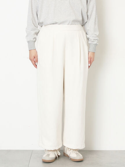 【M/Lサイズ】裾絞りタックパンツ（オフホワイト/ピンク/カーキ/ネイビー）｜Samansa Mos2（サマンサ モスモス）通販