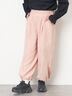 【M/Lサイズ】裾絞りタックパンツ（オフホワイト/ピンク/カーキ/ネイビー）｜Samansa Mos2（サマンサ モスモス）通販