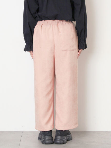 【M/Lサイズ】裾絞りタックパンツ（オフホワイト/ピンク/カーキ/ネイビー）｜Samansa Mos2（サマンサ モスモス）通販