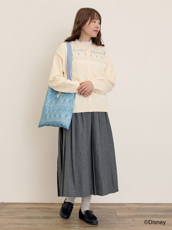 セール】 【Disney】アナと雪の女王/レース切替カーディガン