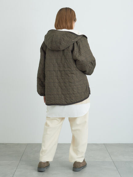 リバーシブルボアブルゾン（ブラック/グリーン/カーキ/キナリ）｜Samansa Mos2（サマンサ モスモス）通販