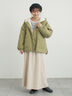 リバーシブルボアブルゾン（ブラック/グリーン/カーキ/キナリ）｜Samansa Mos2（サマンサ モスモス）通販