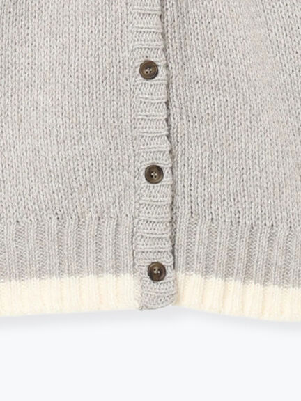 ラウンド切替ステッチ前後2WAYニット（オフホワイト/チャコールグレー/ベージュ）｜Samansa Mos2（サマンサ モスモス）通販