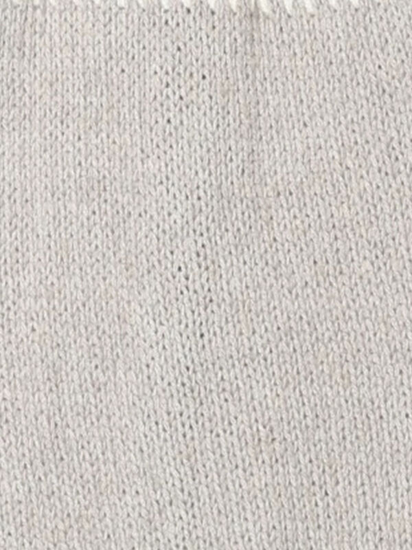 セール】 ラウンド切替ステッチ前後2WAYニット（オフホワイト