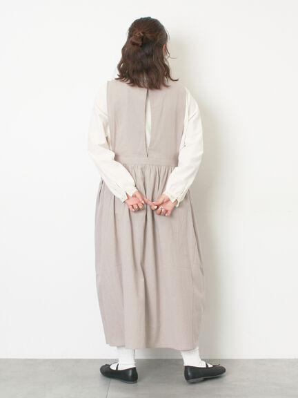 【WEB限定】バックスリットジャンスカ（グレー/ブラック）｜Samansa Mos2（サマンサ モスモス）通販