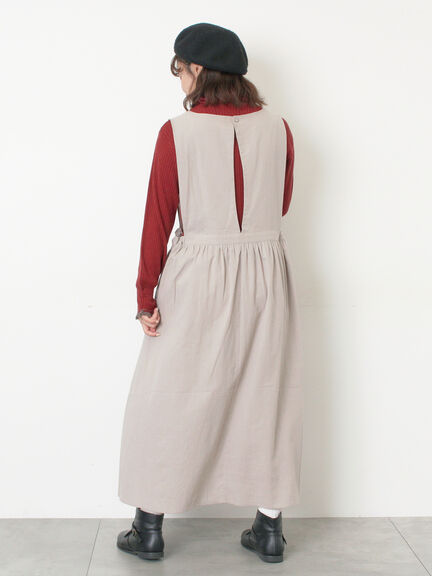 【WEB限定】バックスリットジャンスカ（グレー/ブラック）｜Samansa Mos2（サマンサ モスモス）通販